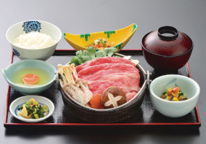山形牛 すきやき膳（75g）