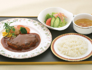 みんな大好き米沢牛入りハンバーグ
